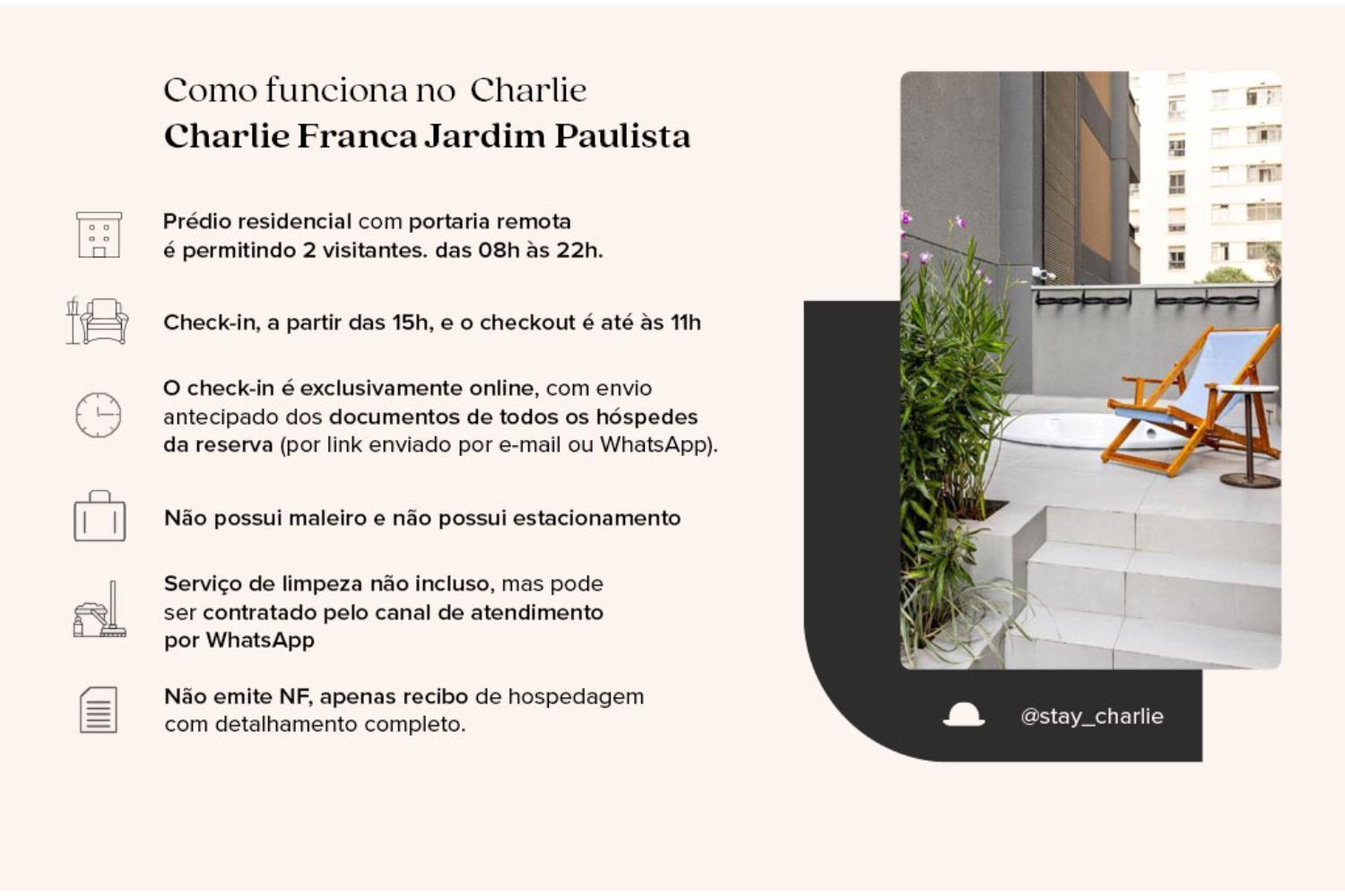상파울루 Charlie Franca Jardim Paulista 아파트 외부 사진